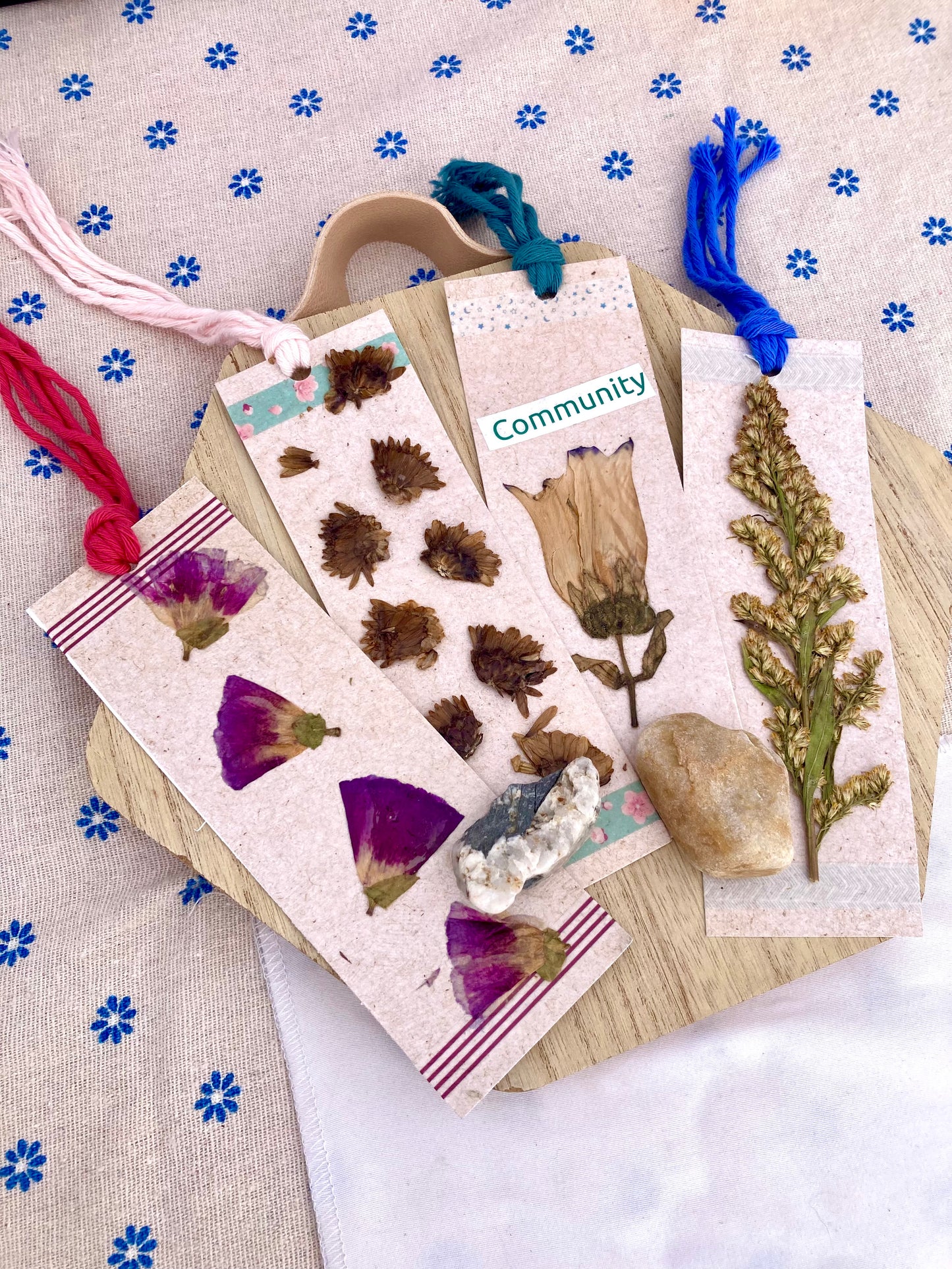 Purple Petal Bookmark