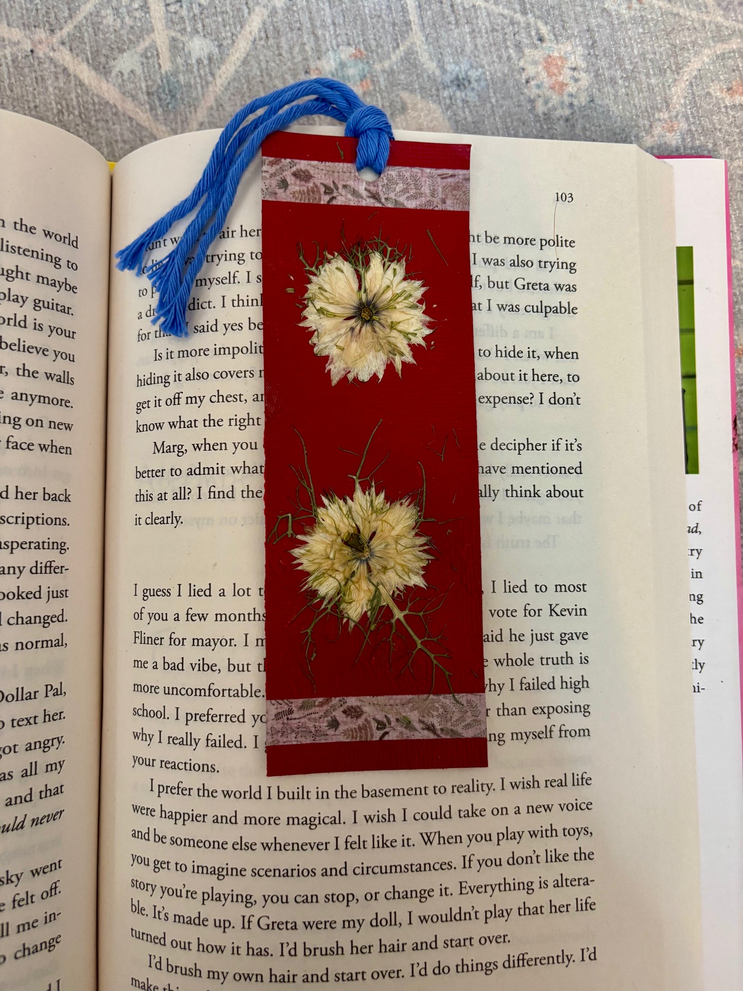 Duo Bloom Bookmark