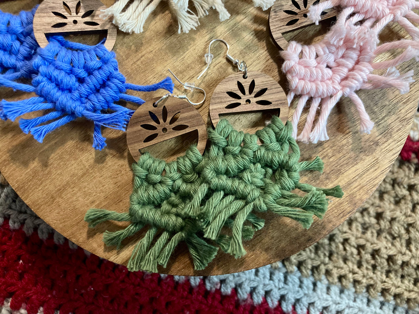 The Braided Fringe Earrings