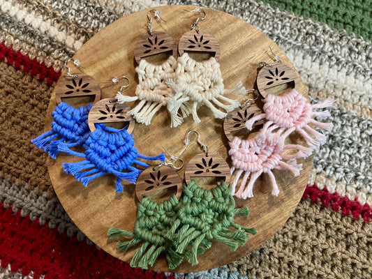 The Braided Fringe Earrings