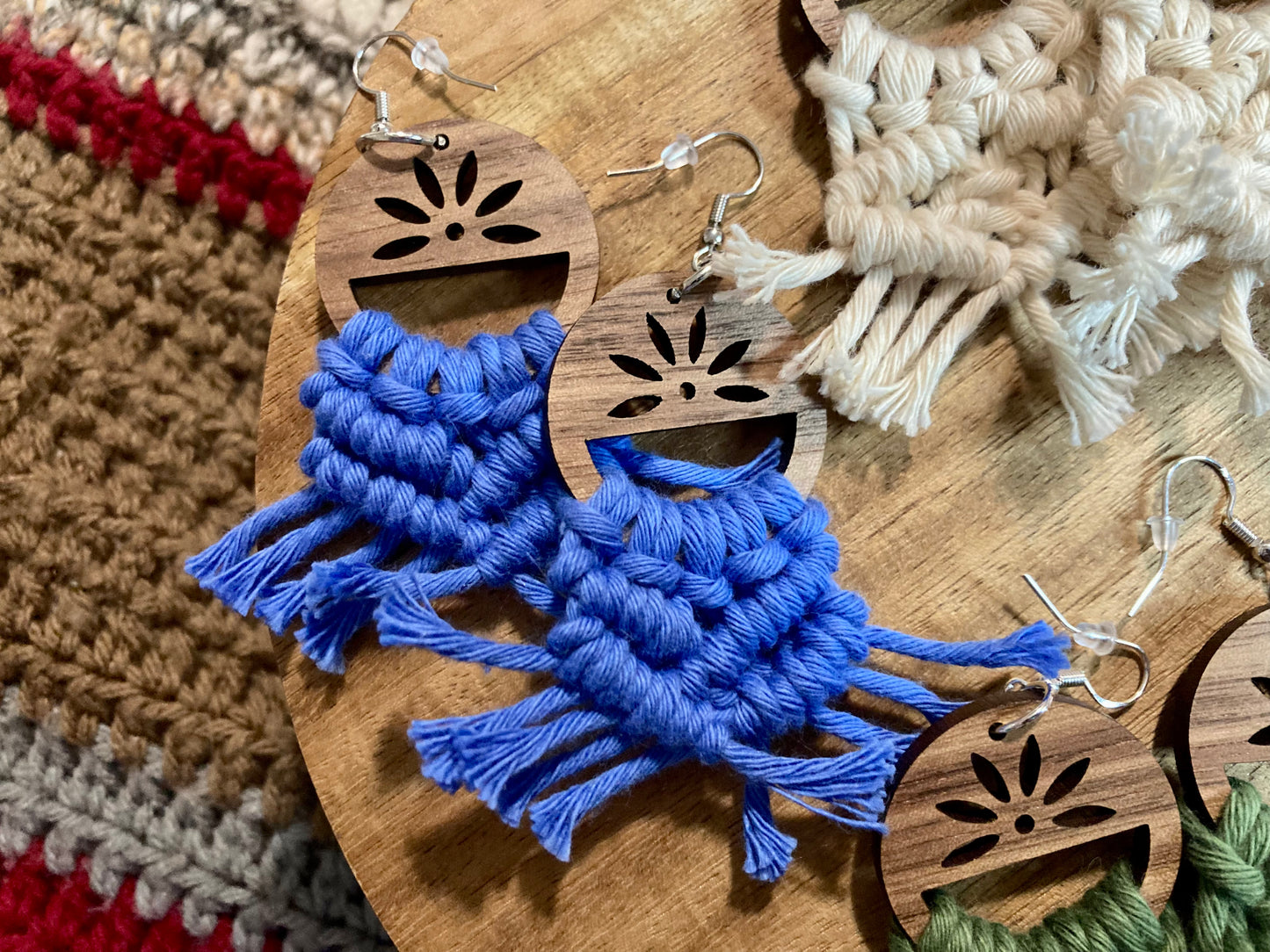 The Braided Fringe Earrings