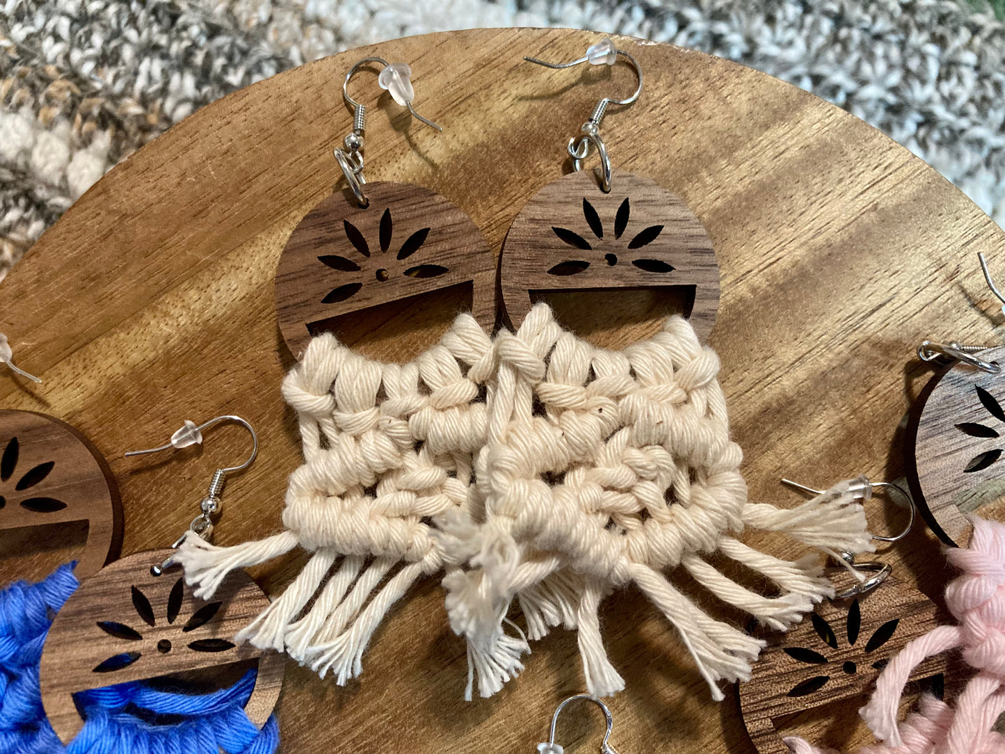 The Braided Fringe Earrings