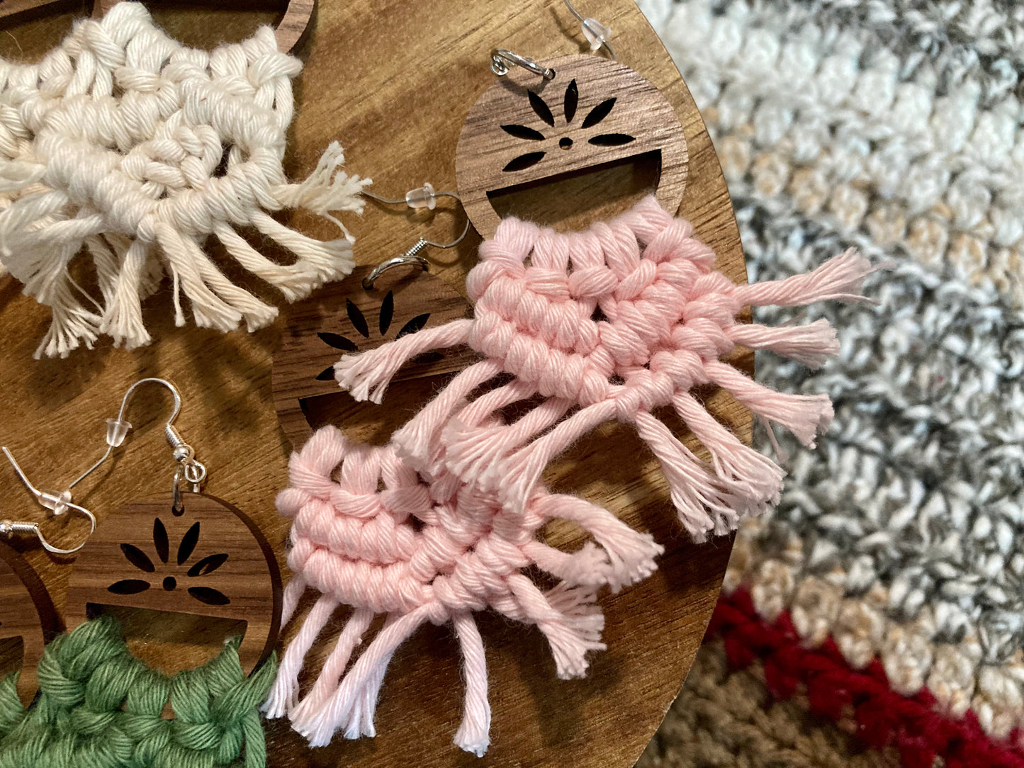The Braided Fringe Earrings